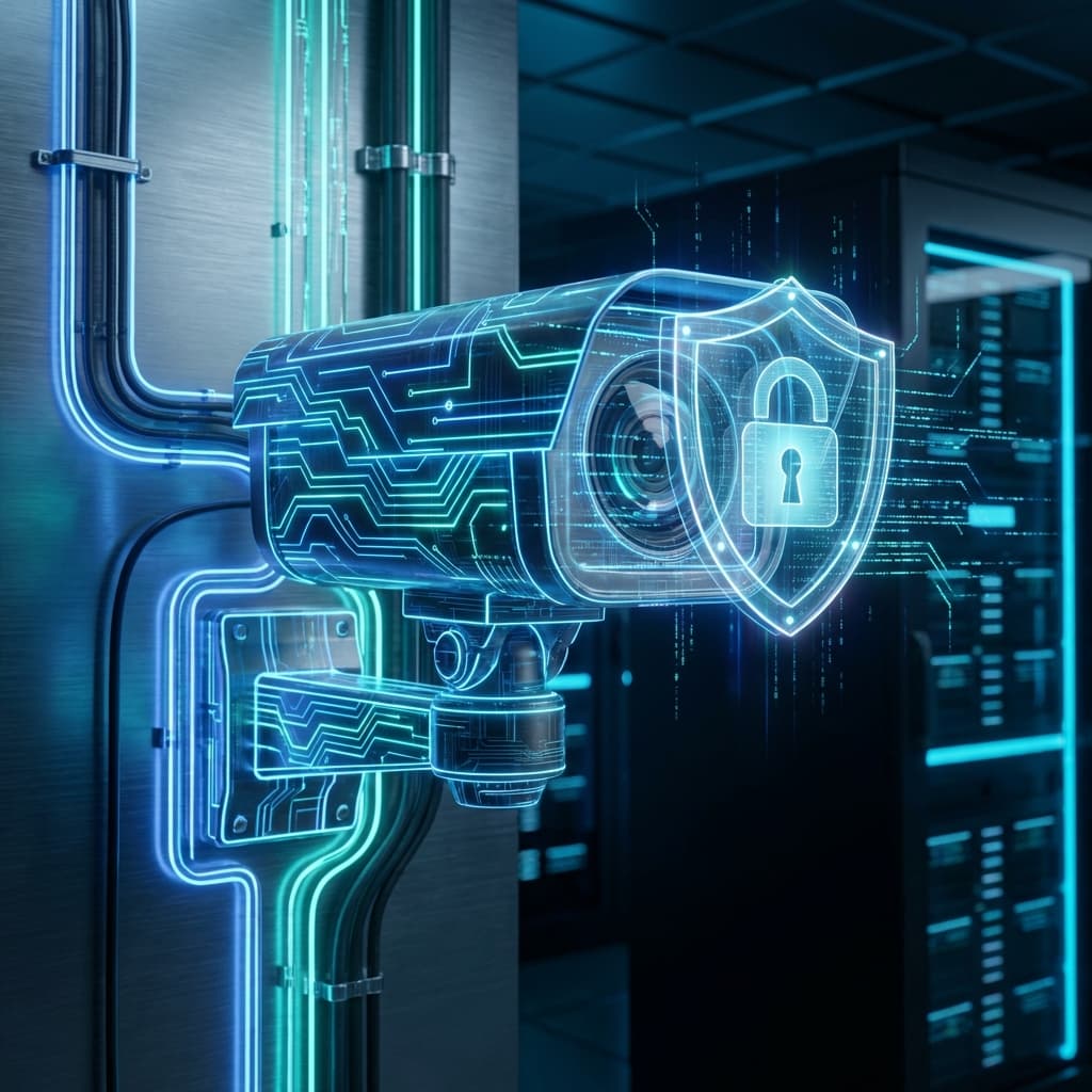 Professional CCTV camera installation